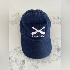 Farenheight navy baseball cap Lake Girl
